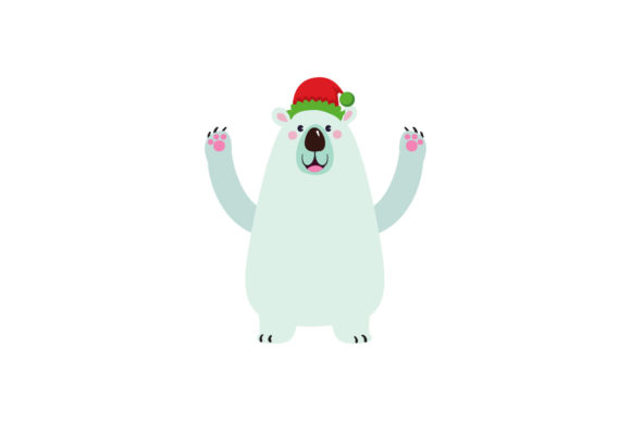 Bear Merry Christmas Vector: Festive Illustrations