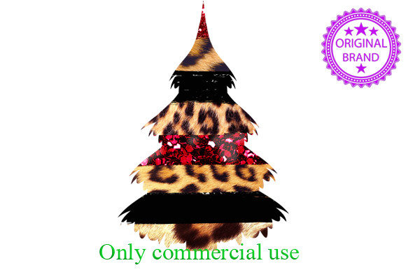 Christmas Sublimation, Tree Digital: Festive Illustrations