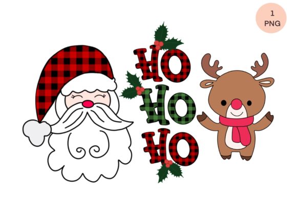 Review: Christmas Santa Reindeer Sublimatio for Holiday Embroidery