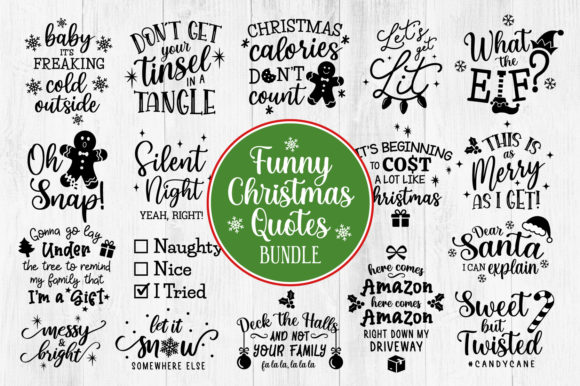 Reviewing 21 Funny Christmas Quotes Illustrations