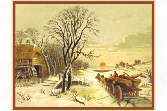 Vintage Christmas Card 101: Festive Illustrations